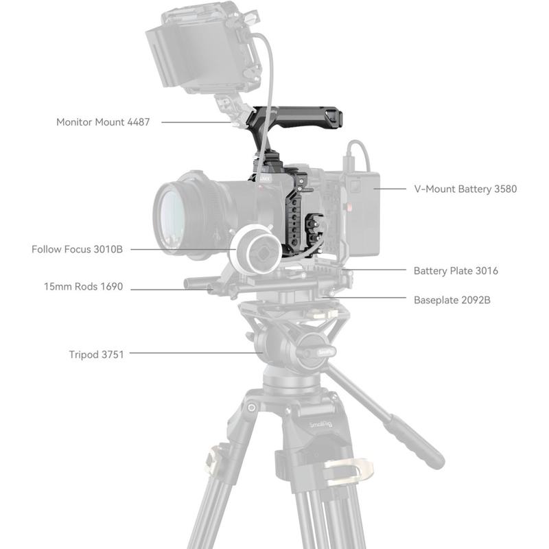 SmallRig 5752 Cage Kit For Panasonic G9 II / S5 II / S5 Iix