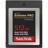 SanDisk CFexpress Extreme Pro 512GB 1700 / 1400MB/s CFast Type B