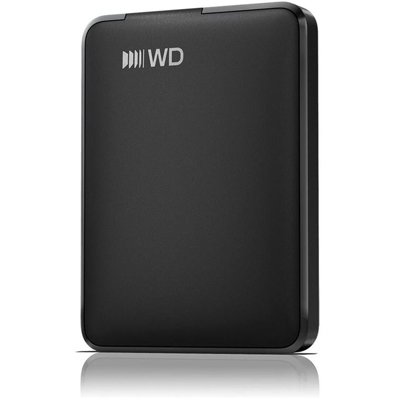 Western Digital Elements Portable USB-C 1TB Black
