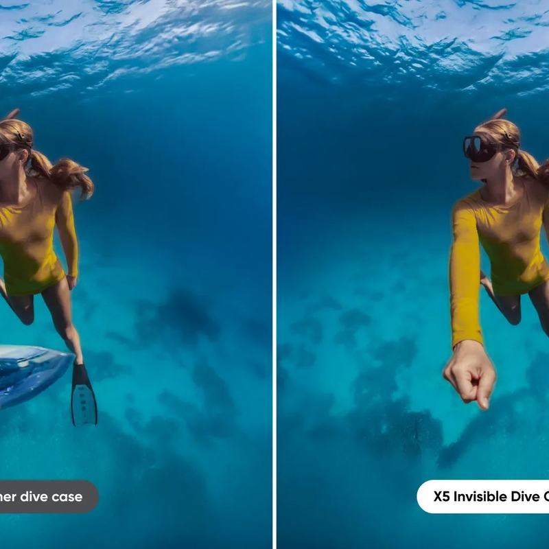 Insta360 X5 Invisible Dive Case Pro
