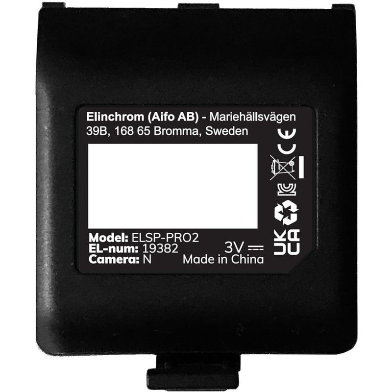 Elinchrom Pro X Battery Cover | Label N