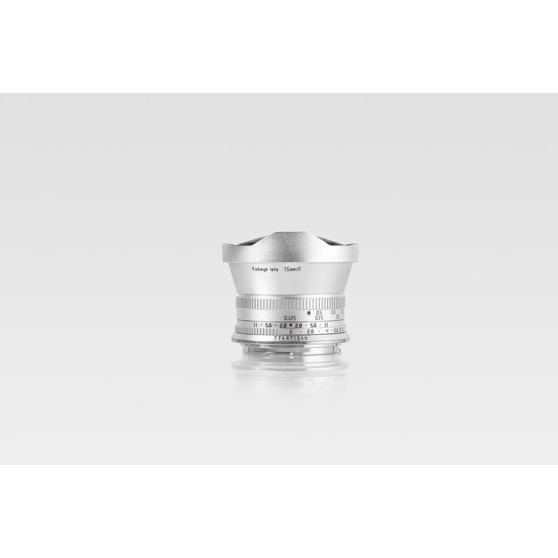 TTArtisan 7.5mm f/2.0 - APS-C - Canon RF-Mount - Silver