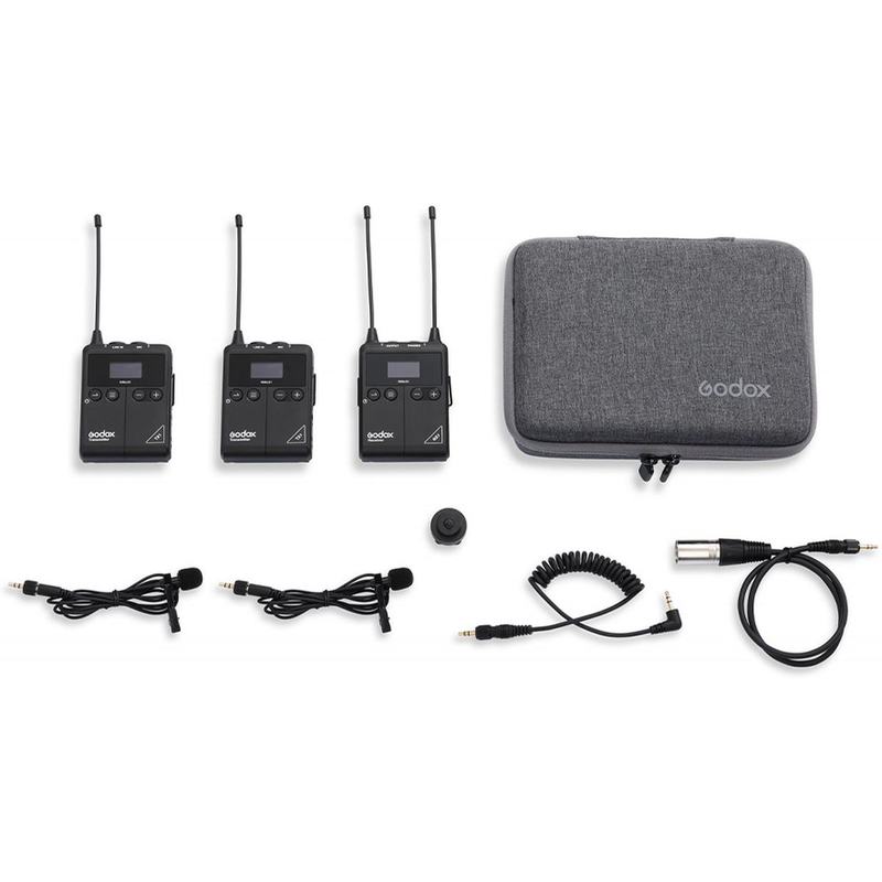 Godox Wireless & Lavalier Microphone Double Kit