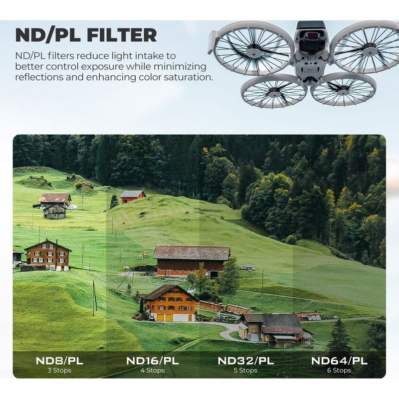Freewell Flip Filters - Bright DAY-6pack