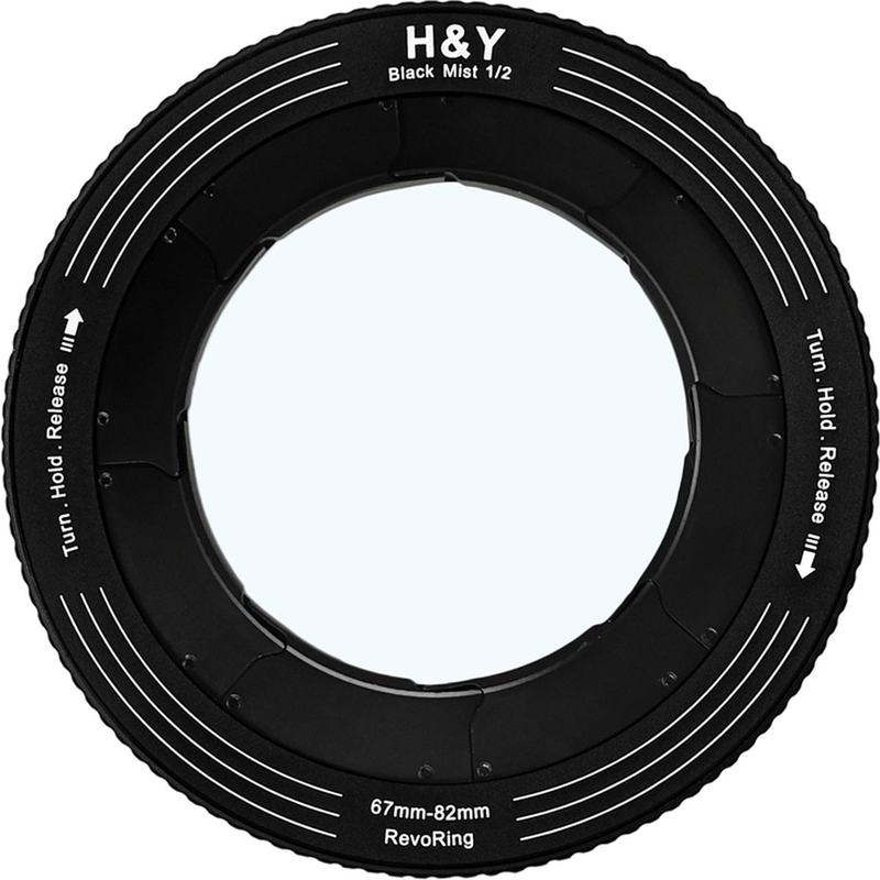 H&Y RevoRing Black Mist 1/2 Filter 67-82mm