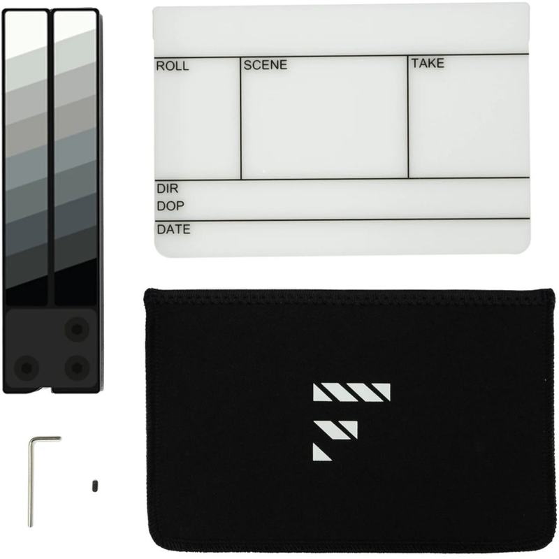 Filmsticks Greyscale Gripsticks ClapperBoard 7.5 Small Kit USA Version