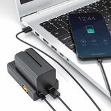 ZGCINE NPF USB-C Multi-Charger/ Adapter D-Tap/USB-C PD/USB-A (NPF-0