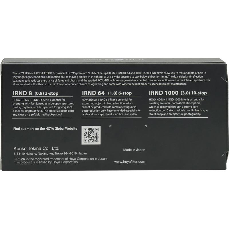Hoya 58.0mm HD MkII IRND Filter Kit