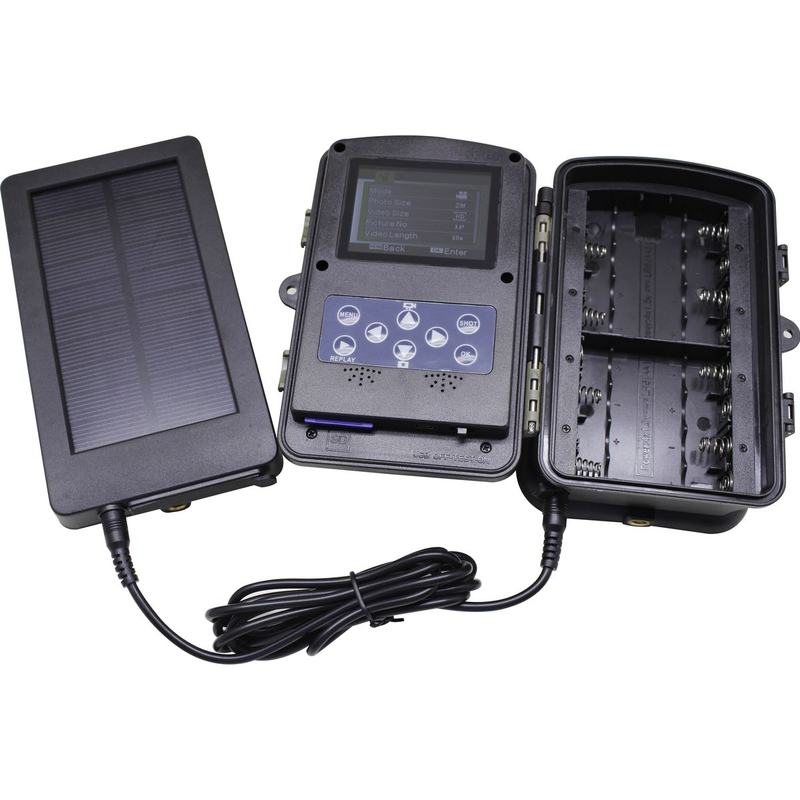 Camouflage Trailcamera Solar Panel