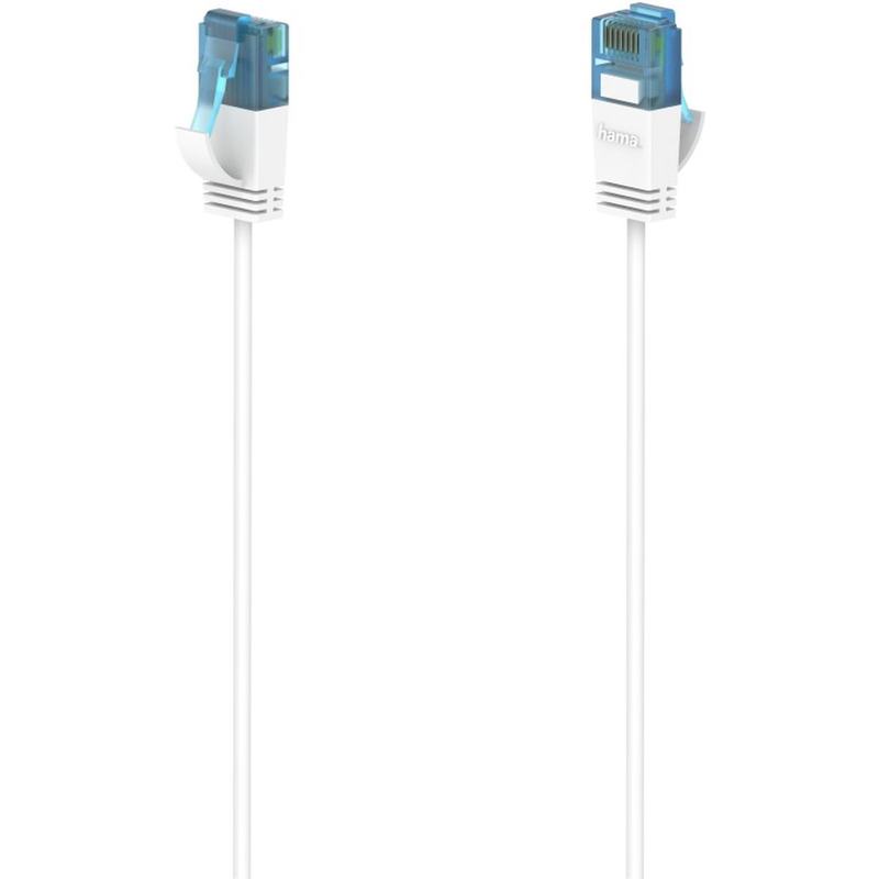 Hama Network Cable Flexi-Slim CAT-6A 10 GBIT/s U/UTP 0.75 M