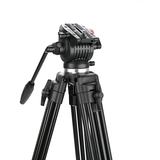 Caruba Videostar 177 Pro Videostatief + Liquid Damped Head