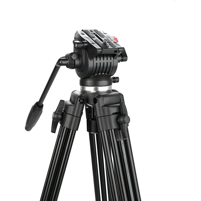 Caruba Videostar 177 Pro Videostatief + Liquid Damped Head