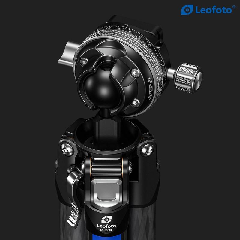 Leofoto LY-265CF(Black) CNC Tripod