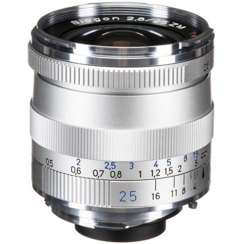 Zeiss Biogon T* 2.8/25 ZM Silver