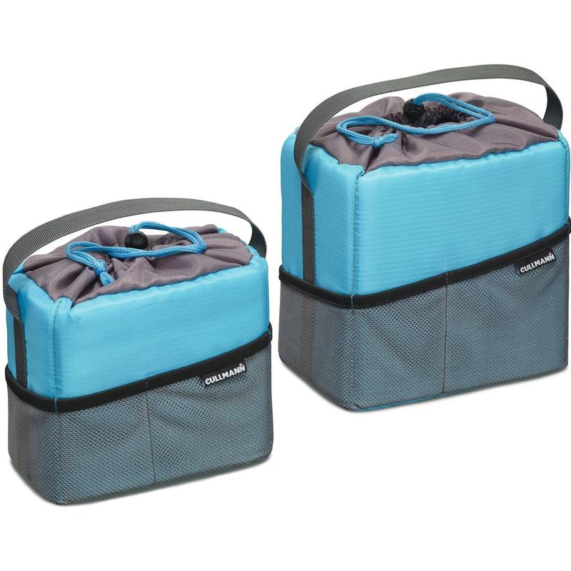 Cullmann Camera Container [medium] Cyan/Grey Camera Insert