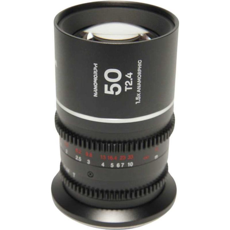 Laowa Nanomorph 50mm T2.4 1.5X S35 (Silver) (Cine) Nikon Z