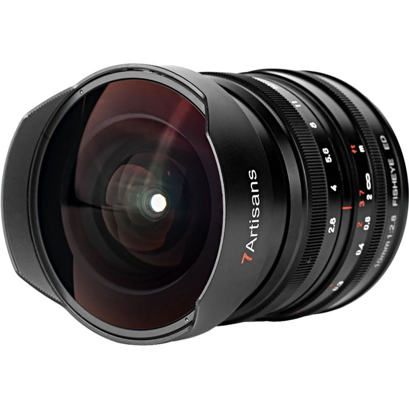 7Artisans 10mm f/2.8 Sony E-Mount MkII Black