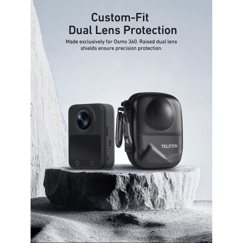 Telesin Protective Cover w/ Opening Onderkant For DJI Osmo 360