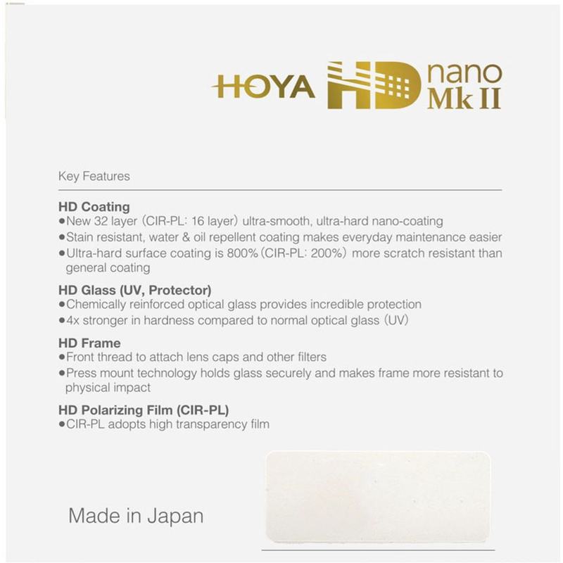 Hoya 49.0mm HD Nano MkII Cir-PL