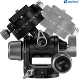 Leofoto Geared Head w/ GR-3 Geared Panning Adapter