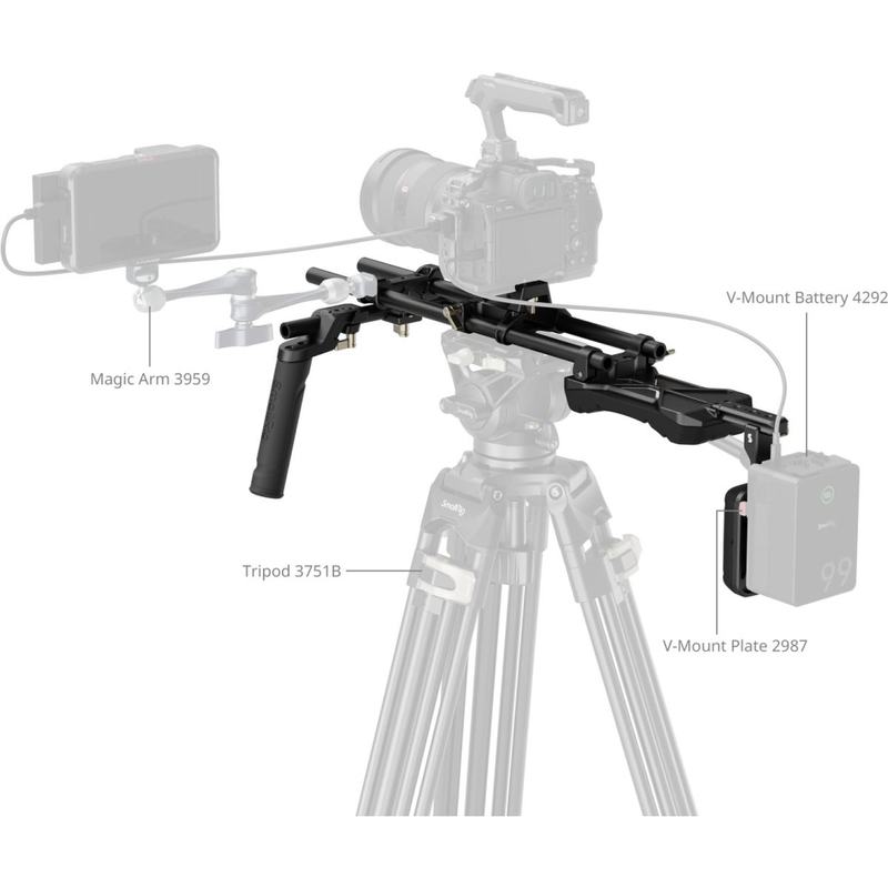 SmallRig 4480 Shoulder Rig Kit Classic Version