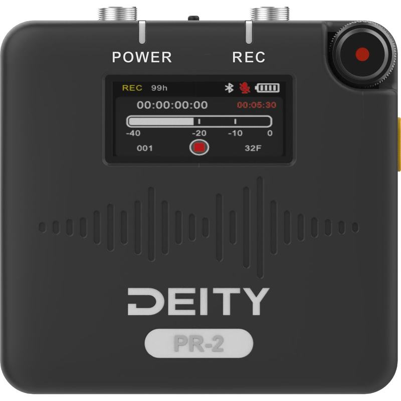 Deity PR-2 Stereo Pocket Recorder + Timecode with Lavalier Mic