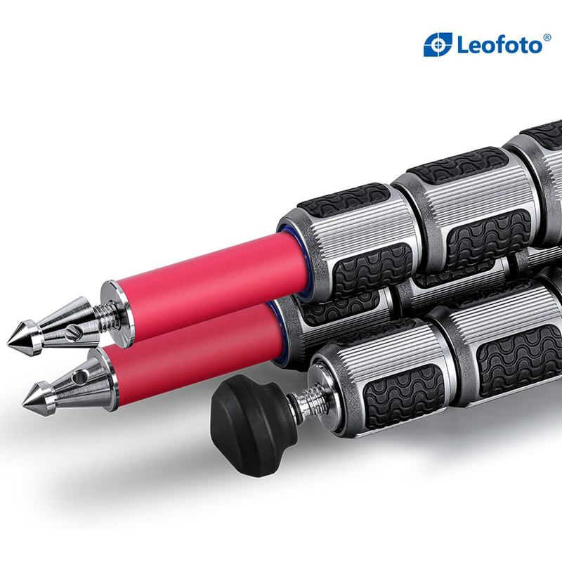 Leofoto LA-324C+LH-40 CNC Tripod Hard Anodize