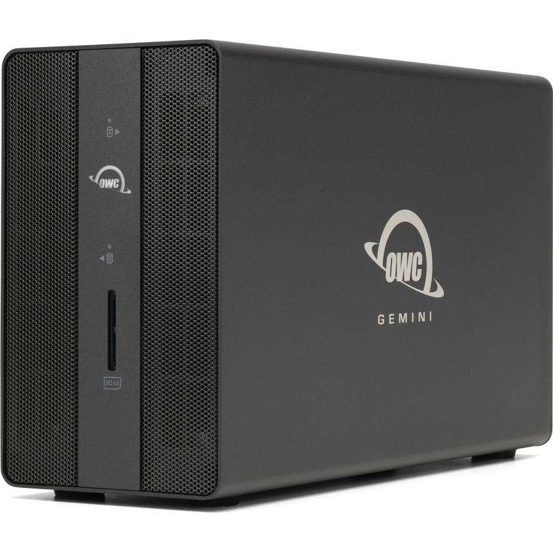 OWC Gemini 8.0TB 7200RPM (4TB X 2) Dual Drive Thunderbolt 3 Hardware RaidStorage