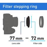 Kenko Stepping Ring 77mm - 72mm