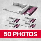Agfa Cartridge For Agfa Mini 2x3 50 Sheets