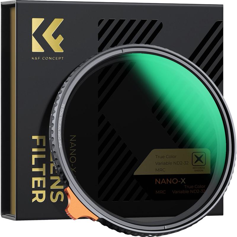 K&F Concept True Colour Variabel ND2-32 Filter Nano X - 67mm