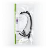 Nedis Flat USB 2.0-CABLE A M-Micro-B M 1.0m BK