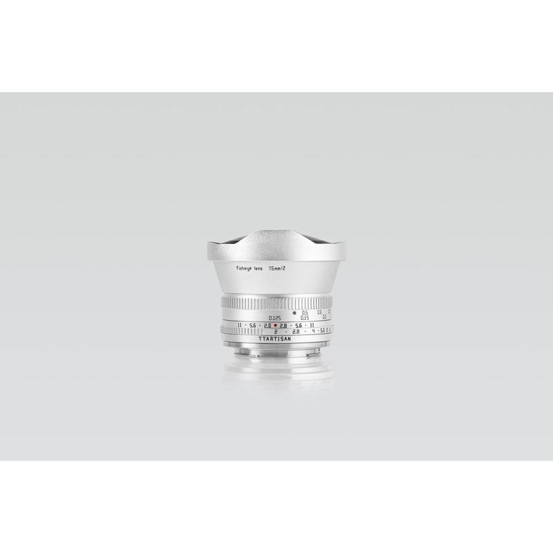 TTArtisan 7.5mm f/2.0 - APS-C - Canon RF-Mount - Silver