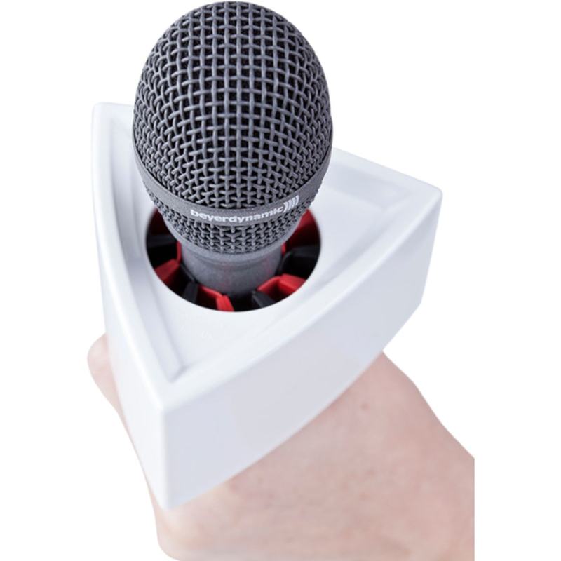 Rycote 20 X Single Triangular White Mic Flag