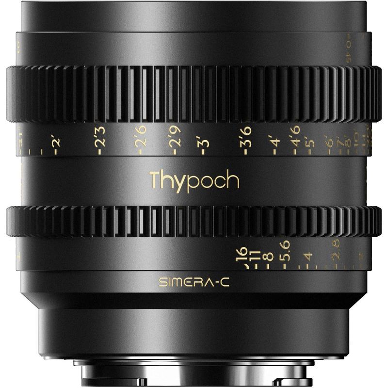 Thypoch Simera-C 50mm T1.5 FF Prime Cine Lens E-Mount