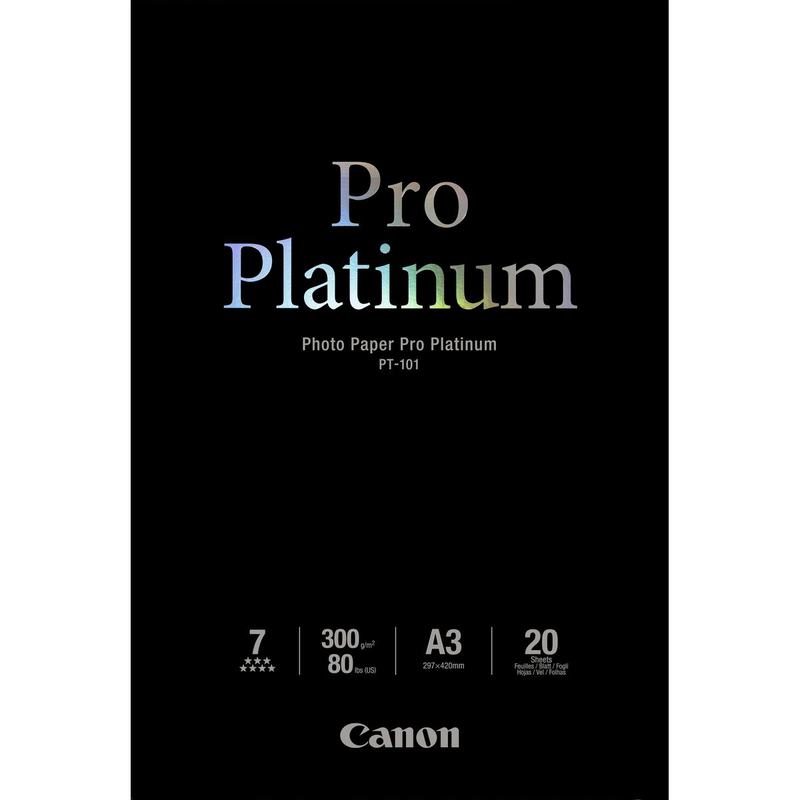 Canon PT-101 Pro Platinum Photo Paper 300G/M2 A3