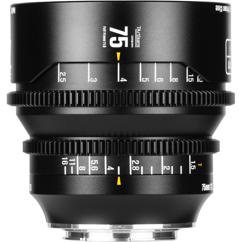 7Artisans 75mm T1.5 Dream Series - Panasonic/Leica L-Mount