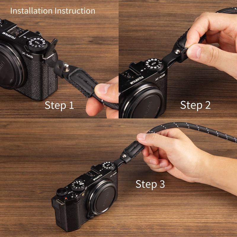 SmallRig 4882 Universal Braided Shoulder Strap (Black)
