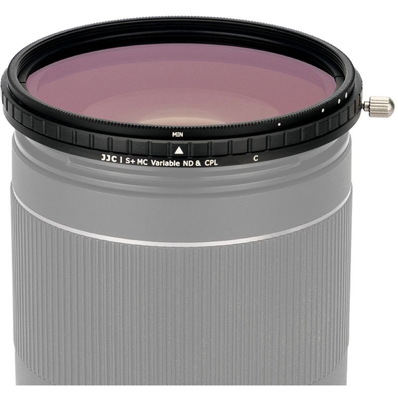 JJC F-NC82 2 In 1 Variable ND + CPL Filter