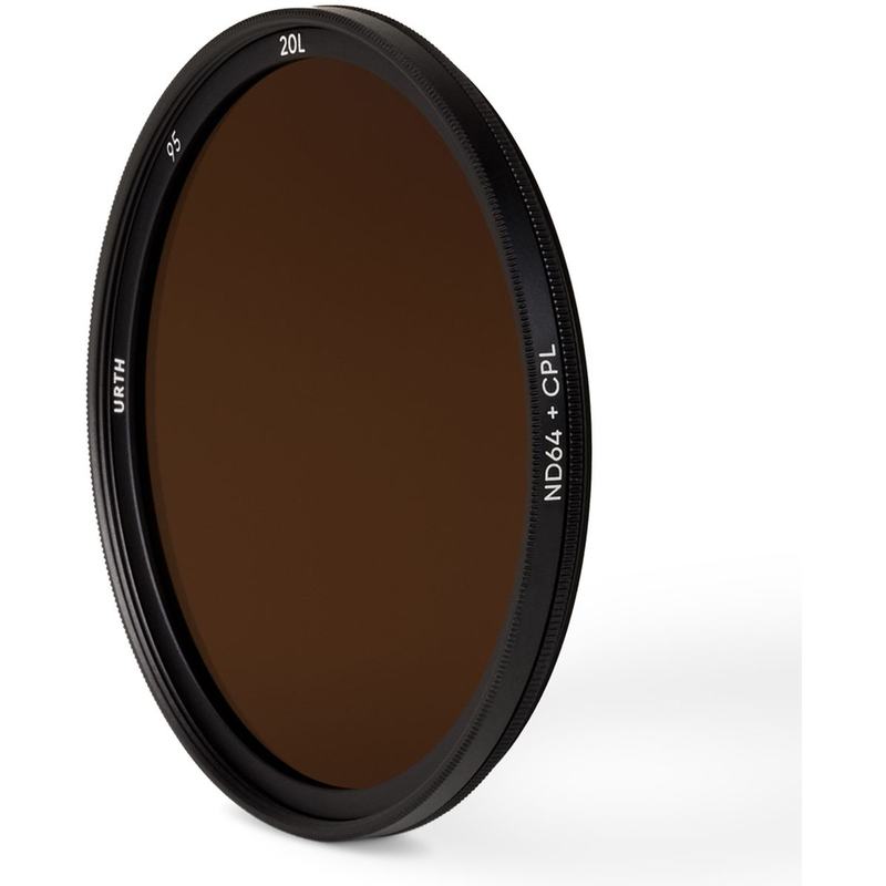 Urth 95mm Circular Polarizing (CPL) + ND64 Lens Filter (Plus+)