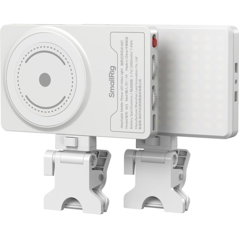SmallRig 5640 M3 Attachable Mobile Phone LED Video Light (White)