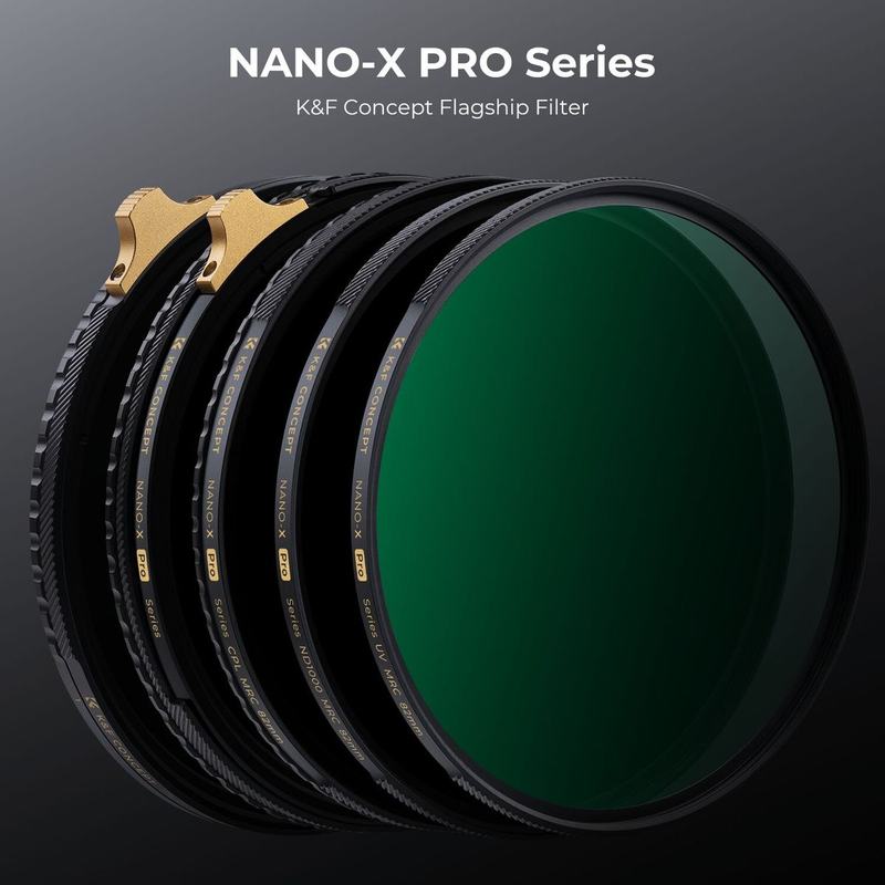 K&F Concept UV Filter - Nano X Pro w/ Copper Frame - 62mm