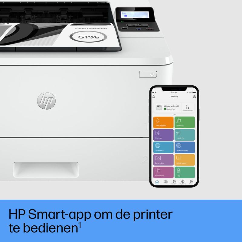 HP LaserJet Pro 4002DW Printer