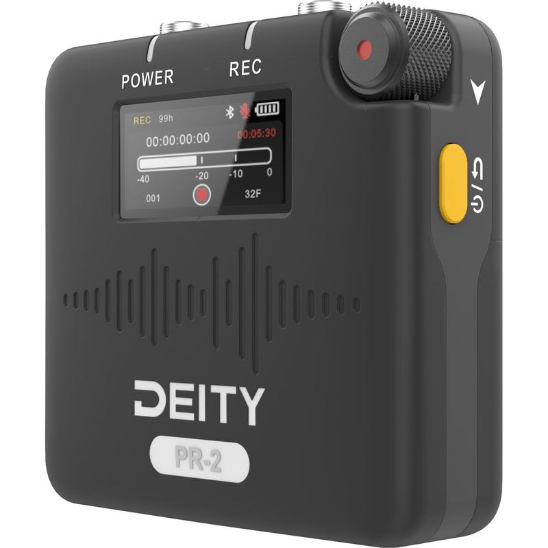 Deity PR-2 Stereo Pocket Recorder + Timecode with Lavalier Mic