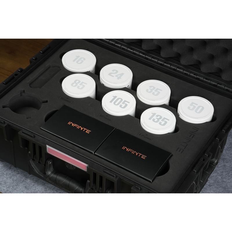 7Artisans Infinte Cinema Kit 7 Lenses + Case White EF-Mount
