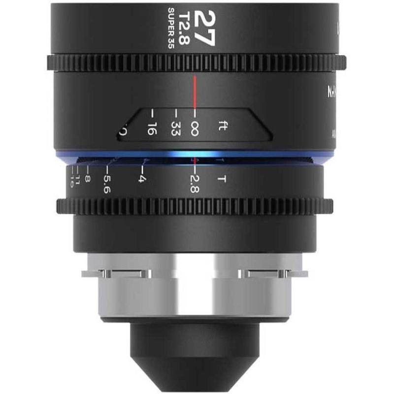 Laowa Nanomorph 27mm T2.8 1.5X S35 (Blue) (Cine) ARRI Pl+ef