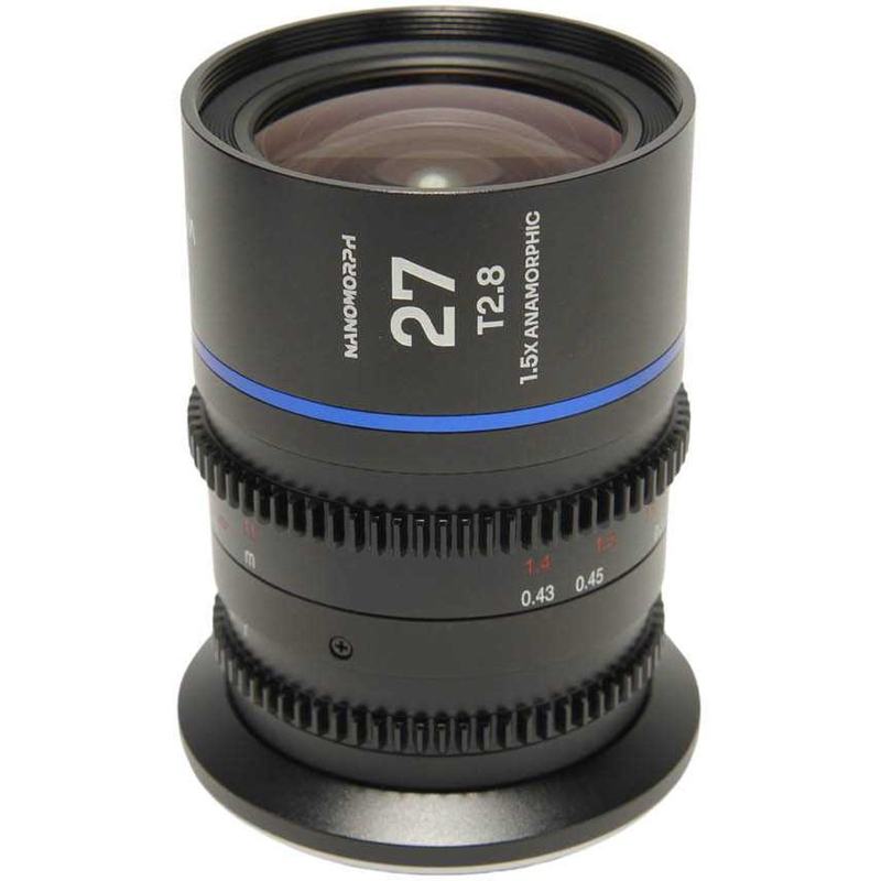 Laowa Nanomorph 27mm T2.8 1.5X S35 (Blue) (Cine) Canon RF
