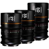 Laowa NANOMORPH S35 Bundle (27.35.50mm) (Amber) (Cine) L-Mount