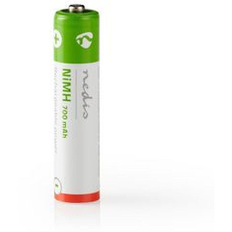 Nedis Rechargeable NiMH Battery AAA 1.2 V 700mAh 2pcs Blister