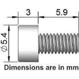 Wimberley SW-STOP-2 Safety Stop Screws